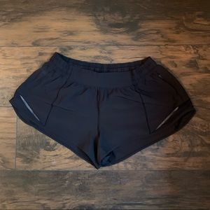 Black lululemon shorts